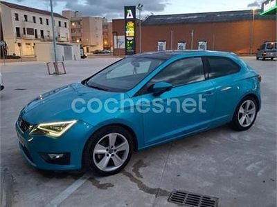 Usado Seat Leon SC FR 150 CV (110 kW) 2013 Azul Utilitario
