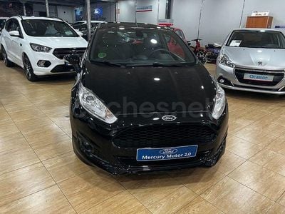 Usado Ford Fiesta ST-Line 100 CV (73 kW) 2017 Negro Berlina