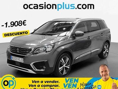 Usado Peugeot 5008 Allure 131 CV (96 kW) 2018 Plateado SUV