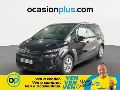 Usado Citroën C4 PureTech 130 CV (95 kW) 2015 Negro Monovolumen