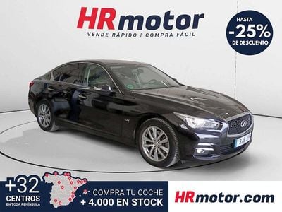 Usado Infiniti Q50 Premium 170 CV (125 kW) 2017 Negro Berlina