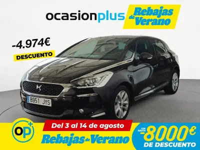 Usado DS Automobiles DS5 120 CV (88 kW) 2017 Negro Utilitario