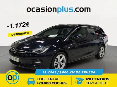 Usado Opel Astra Dynamic 125 CV (91 kW) 2019 Azul Familiar