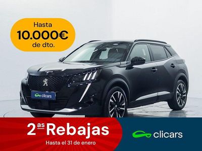 Negro Usado 2022 Peugeot e-2008 GT SUV | 17.990 € (Un poco caro)