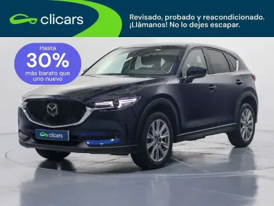 Usado Mazda CX-5 165 CV (121 kW) 2021 Azul SUV
