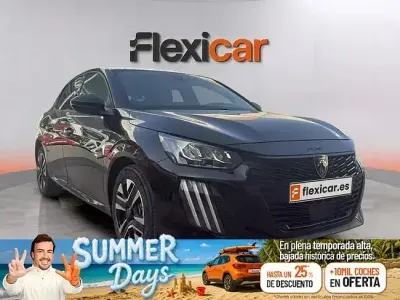 Usado Peugeot 208 Allure 100 CV (73 kW) 2025 Negro Utilitario