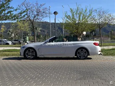 Usado BMW 420 Cabriolet 190 CV (139 kW) 2017 Blanco Descapotable