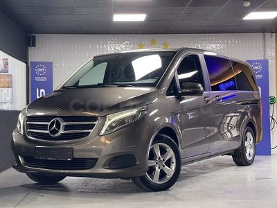 Usado Mercedes V220 Avantgarde 163 CV (119 kW) 2015 Marrón Monovolumen