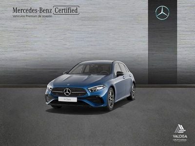 Usado Mercedes A200 AMG line 150 CV (110 kW) 2025 Azul Berlina