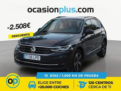 Gris / plata Usado 2021 VW Tiguan Life SUV | 27.590 € (Buen precio)