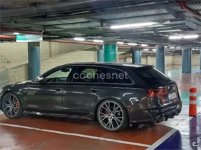 Usado Audi A6 S-Line 272 CV (200 kW) 2016 Negro Familiar