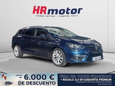 Azul Usado 2019 Renault Mégane GrandTour Zen Familiar | 14.490 € (Precio justo)