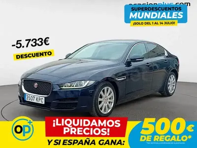 Usado Jaguar XE Pure 180 CV (132 kW) 2018 Azul Berlina