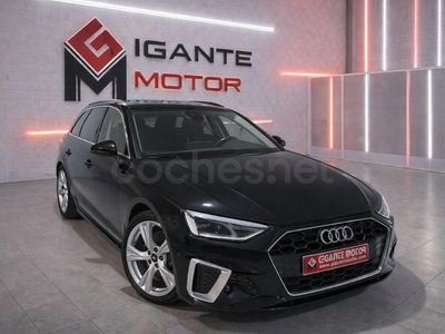Usado Audi A4 S-Line 136 CV (100 kW) 2021 Negro Familiar