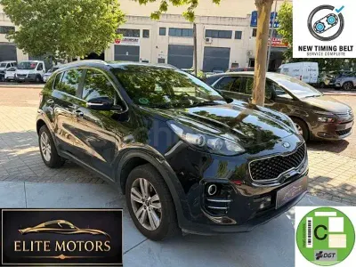 Usado Kia Sportage 132 CV (97 kW) 2017 Negro SUV