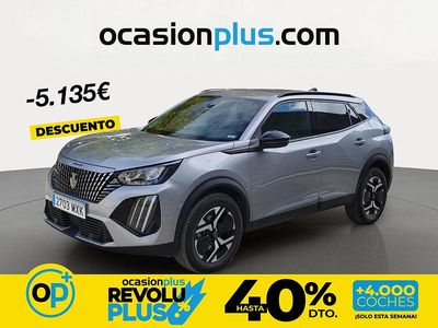 Usado Peugeot 2008 Allure 136 CV (100 kW) 2024 Gris SUV