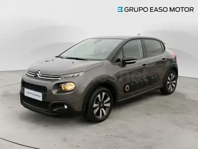 Usado Citroën C3 PureTech 110 CV (80 kW) 2019 Gris / plata Utilitario
