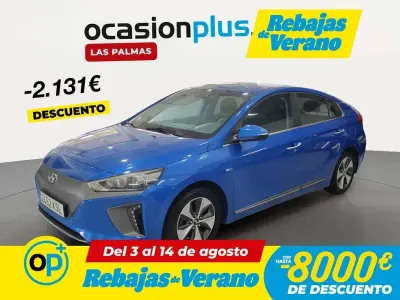 Usado Hyundai Ioniq 88 kW (120 CV) 2018 Azul Utilitario