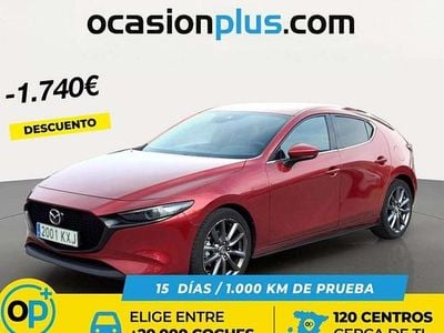 Usado Mazda 3 122 CV (89 kW) 2019 Rojo Utilitario