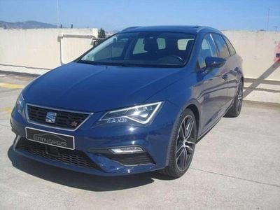 Azul Usado 2017 Seat Leon ST FR Familiar | 15.900 € (Precio justo)
