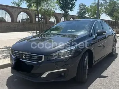 Usado Peugeot 508 GT-line 150 CV (110 kW) 2017 Negro Berlina