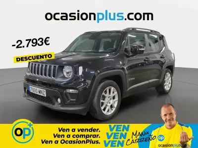 Usado Jeep Renegade Limited 120 CV (88 kW) 2024 Negro SUV