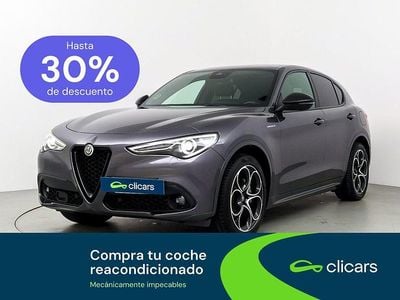 Usado Alfa Romeo Stelvio Veloce 210 CV (154 kW) 2022 Gris SUV