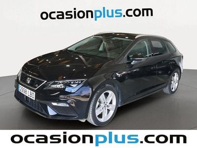 Usado Seat Leon FR 150 CV (110 kW) 2019 Negro Monovolumen