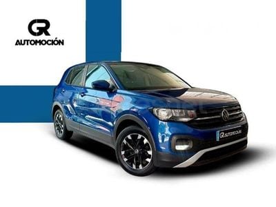 Usado VW T-Cross Advance 95 CV (69 kW) 2021 Azul SUV