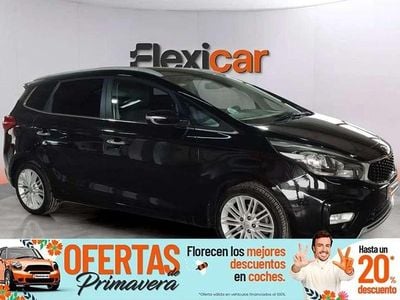 Usado Kia Carens 136 CV (100 kW) 2018 Negro Monovolumen