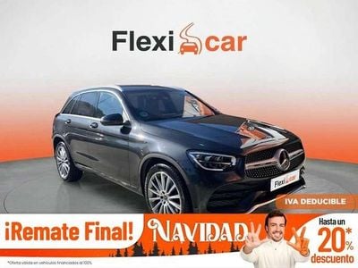 Gris Usado 2021 Mercedes GLC220 SUV | 35.990 € (Precio justo)