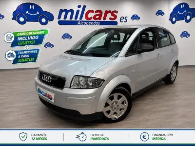 Usado Audi A2 75 CV (55 kW) 2002 Gris / plata Utilitario