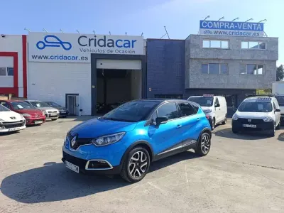 Usado Renault Captur Intens 90 CV (66 kW) 2013 Azul SUV