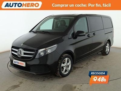 Usado Mercedes V220 Avantgarde 163 CV (119 kW) 2021 Negro Monovolumen