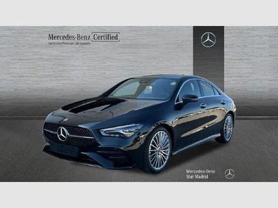 Negro Usado 2025 Mercedes CLA220 AMG line Berlina | 40.990 € (Buen precio)