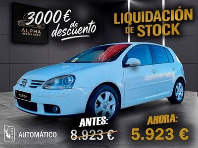 Blanco Usado 2008 VW Golf VI Highline Utilitario | 5923 € (Buen precio)