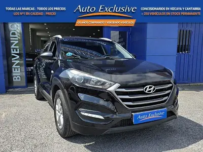 Usado Hyundai Tucson 115 CV (84 kW) 2016 Negro SUV