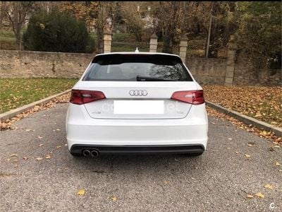 Usado Audi A3 S-Line 150 CV (110 kW) 2015 Blanco Berlina