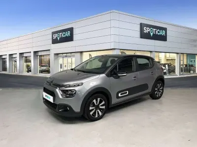 Usado Citroën C3 Feel 83 CV (61 kW) 2021 Gris Utilitario