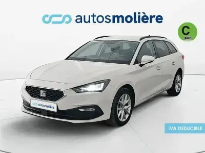 Begagnad Seat Leon Style 115 HK (84 kW) 2022 Vit Kombi