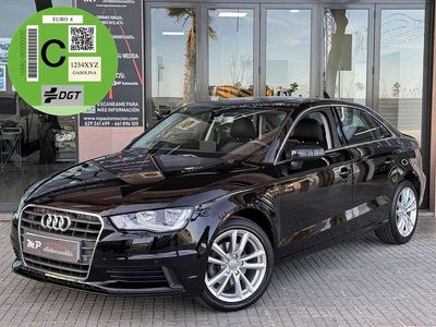 Usado Audi A3 Advanced Plus 110 CV (80 kW) 2016 Negro Berlina