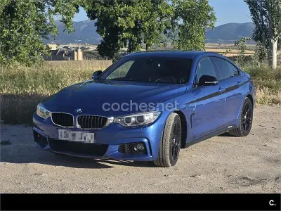 Usado BMW 420 190 CV (139 kW) 2016 Azul Coupe