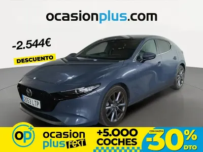 Usado Mazda 3 122 CV (89 kW) 2021 Gris