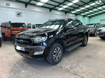 Usado Ford Ranger Wildtrack 203 CV (149 kW) 2018 Negro Pickup/Camioneta