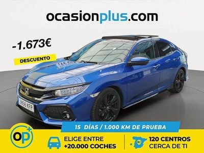 Usado Honda Civic Sport Plus 182 CV (133 kW) 2017 Azul Berlina
