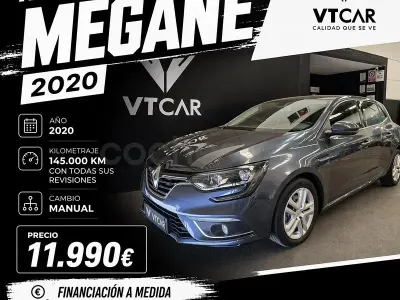 Usado Renault Mégane Business 116 CV (85 kW) 2020 Azul Berlina