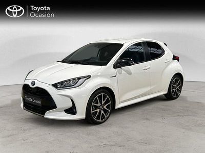 Usado Toyota Yaris Hybrid Active 116 CV (85 kW) 2021 Blanco Berlina