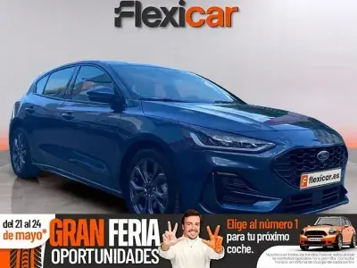 Usado Ford Focus ST-Line 125 CV (91 kW) 2023 Azul Berlina