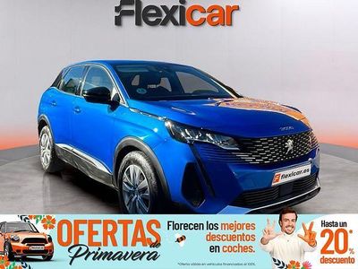 Usado Peugeot 3008 Active 130 CV (95 kW) 2022 Azul SUV