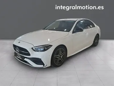 Usado Mercedes C200 163 CV (119 kW) 2023 Blanco Berlina